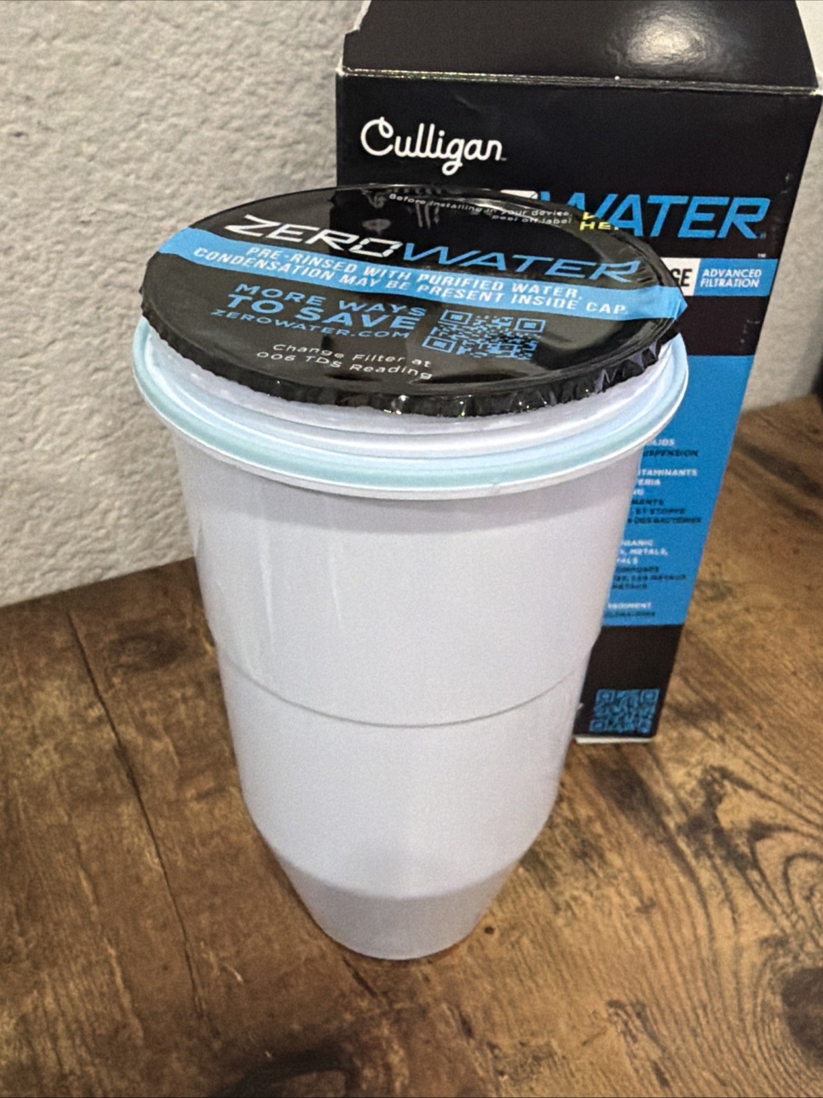 Zero Water Premium 5 Stage Ion Exchange Replacement Water Filter Model ZR-001