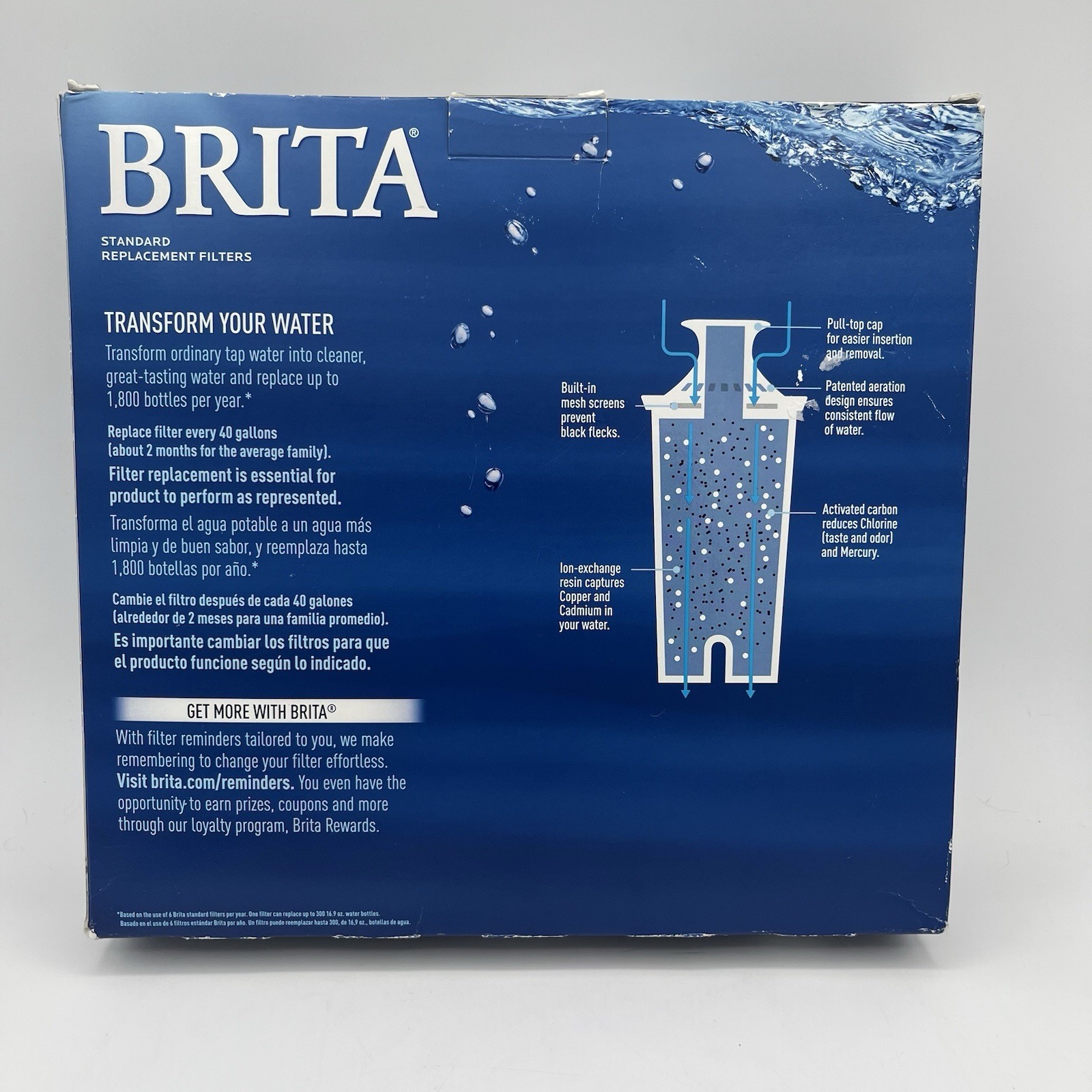 Brita 987554 Pitcher Replacement Filters – 10 Pack 2 Missing Open Box