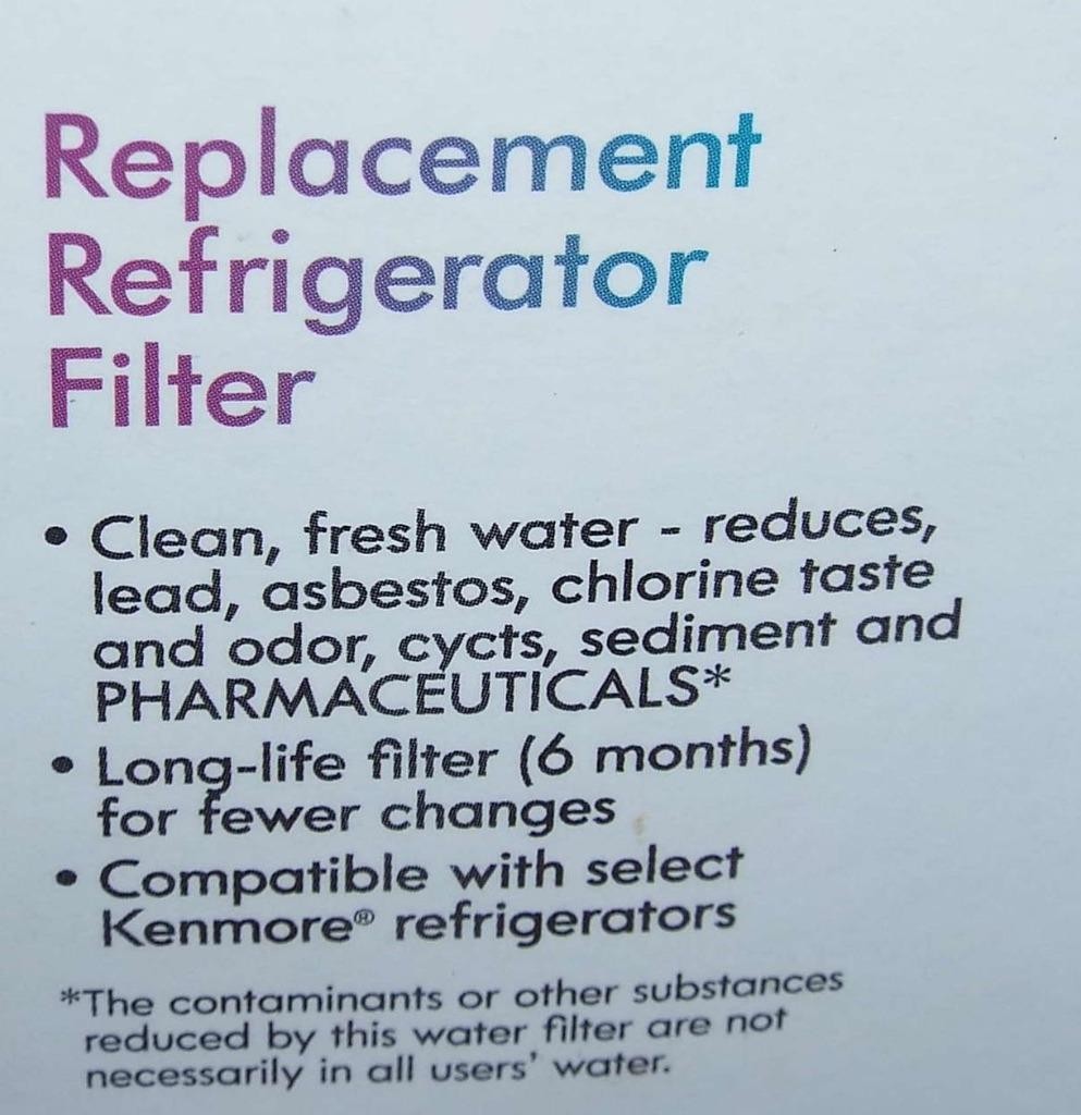 Kenmore 46-9081 Replacement Refrigerator Water Filter 200 Gallon Capacity SEALED