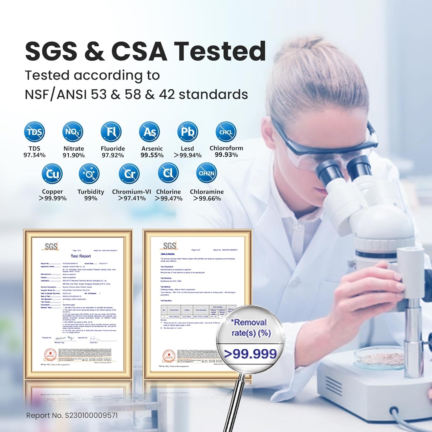 Waterdrop K19-S Countertop Reverse Osmosis System, 1.4 GPD RO Water Filter