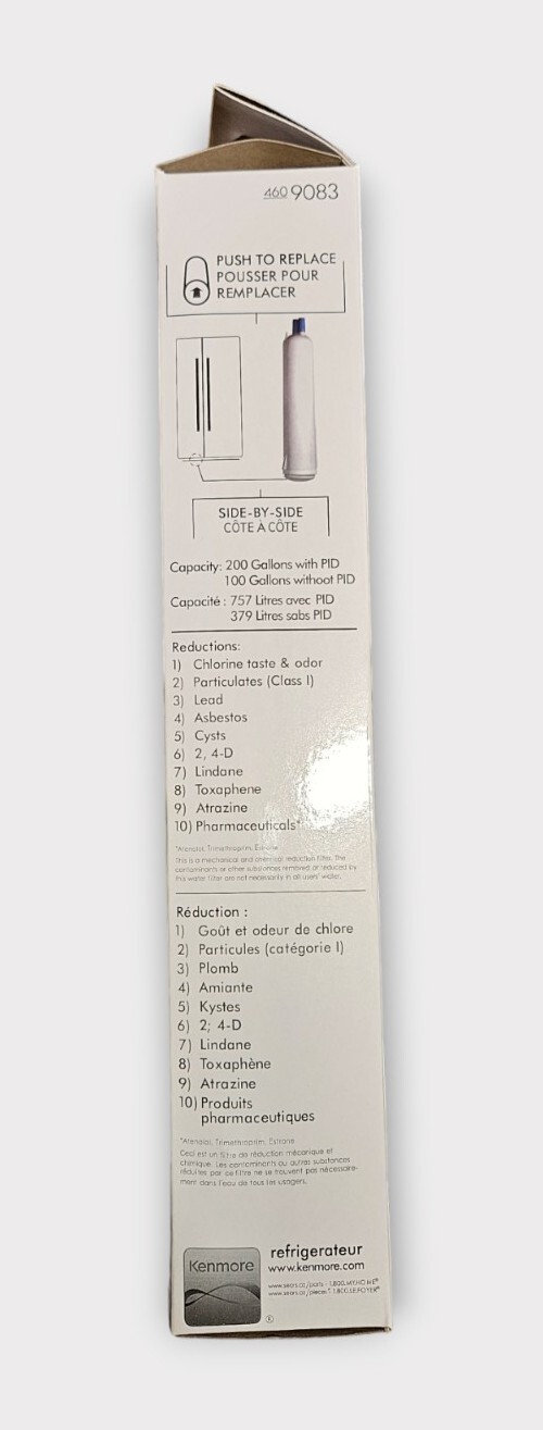 Kenmore 460-9083 9083 Replacement Refrigerator Water Filter