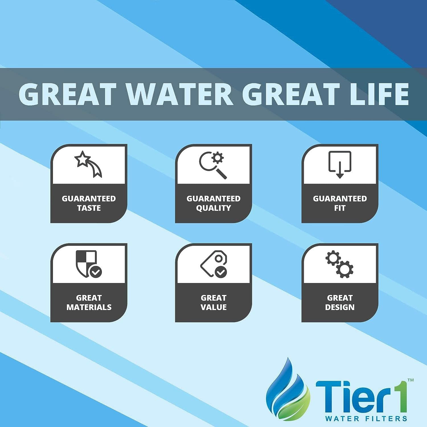 5 Micron 10 Inch X 2.5 Inch | Whole House Granular Activate Carbon Water Filter