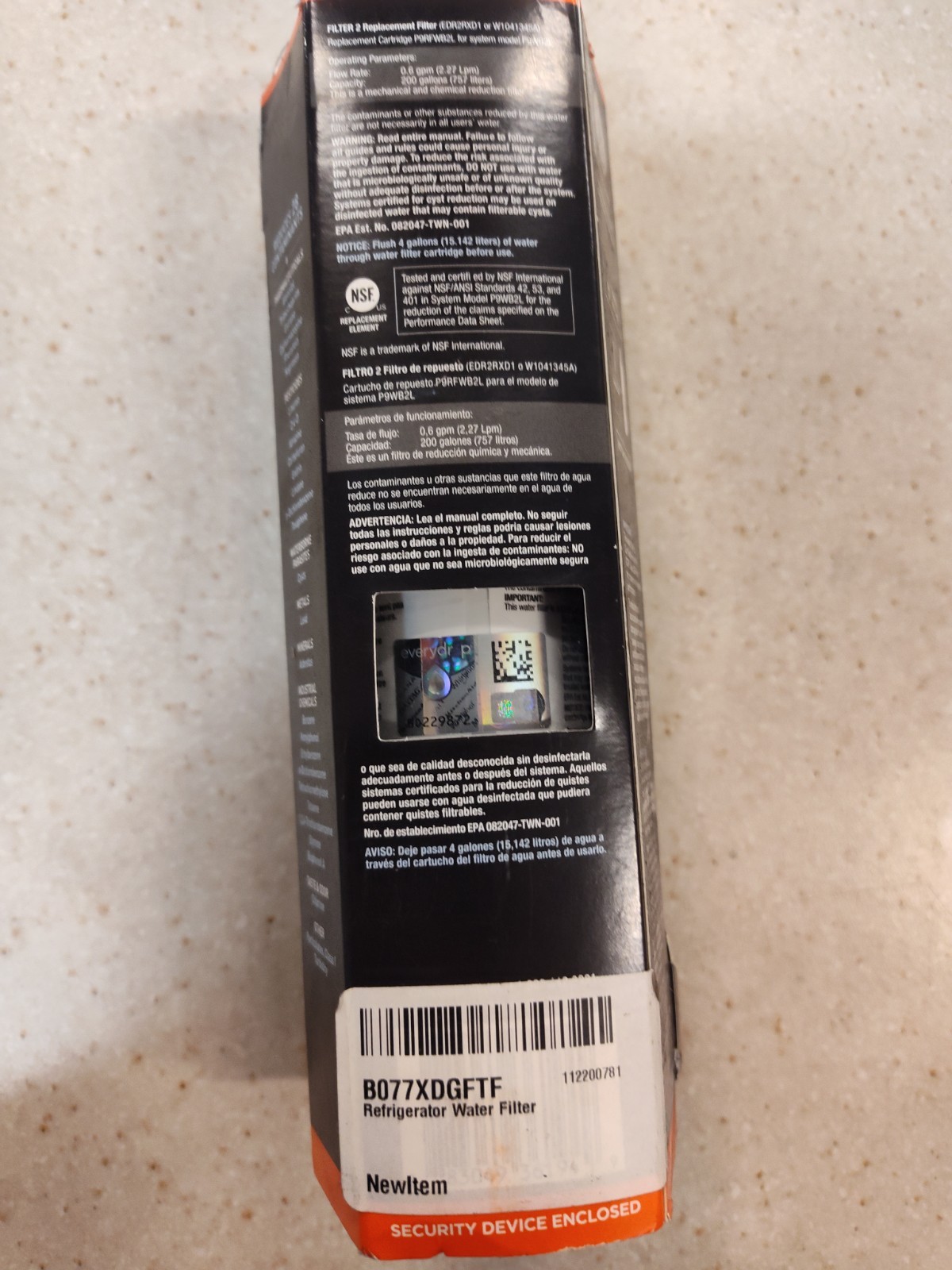 EveryDrop Fridge Water Filter
