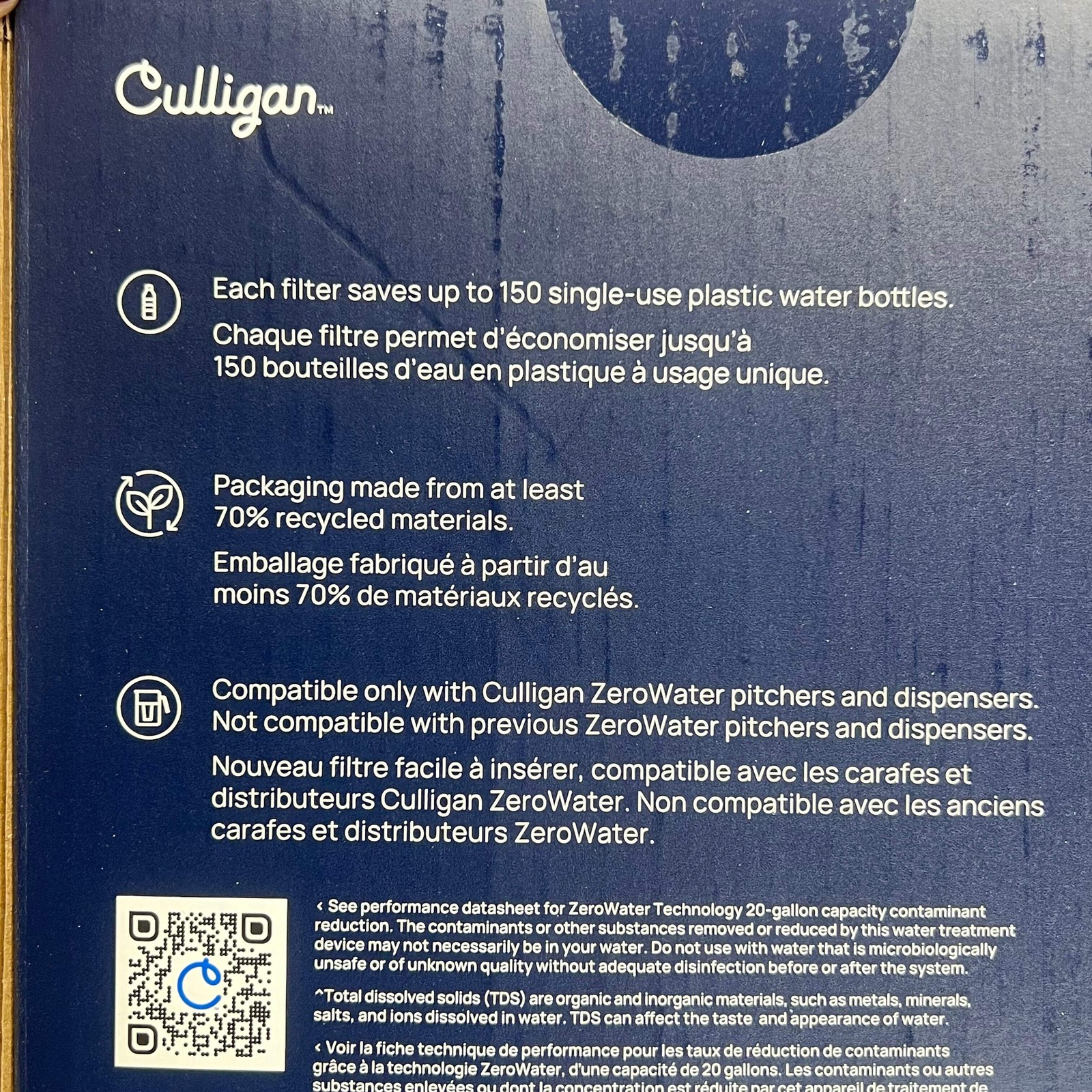 CULLIGAN (6 PACK) 5-Stage Zerowater Technology Replacement Filter ZEROF06