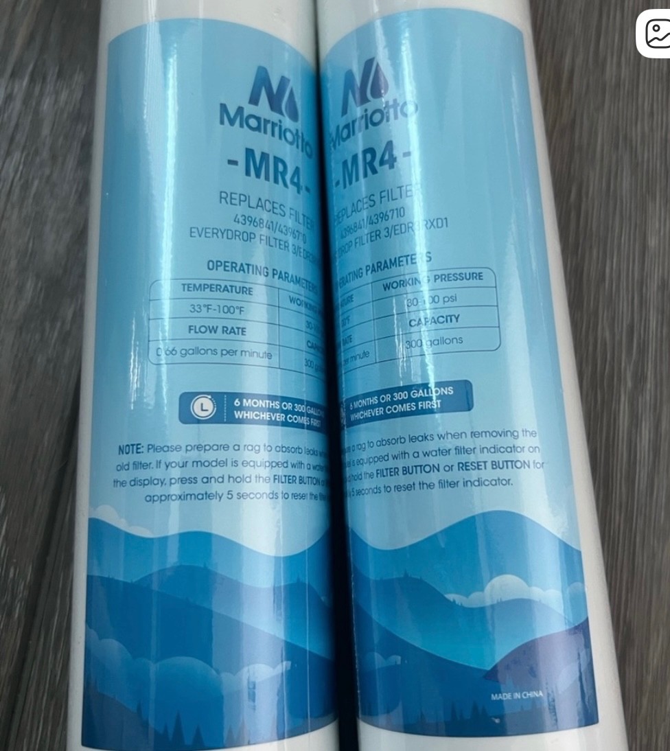 marriotto MR4 water peplacement 6 pack