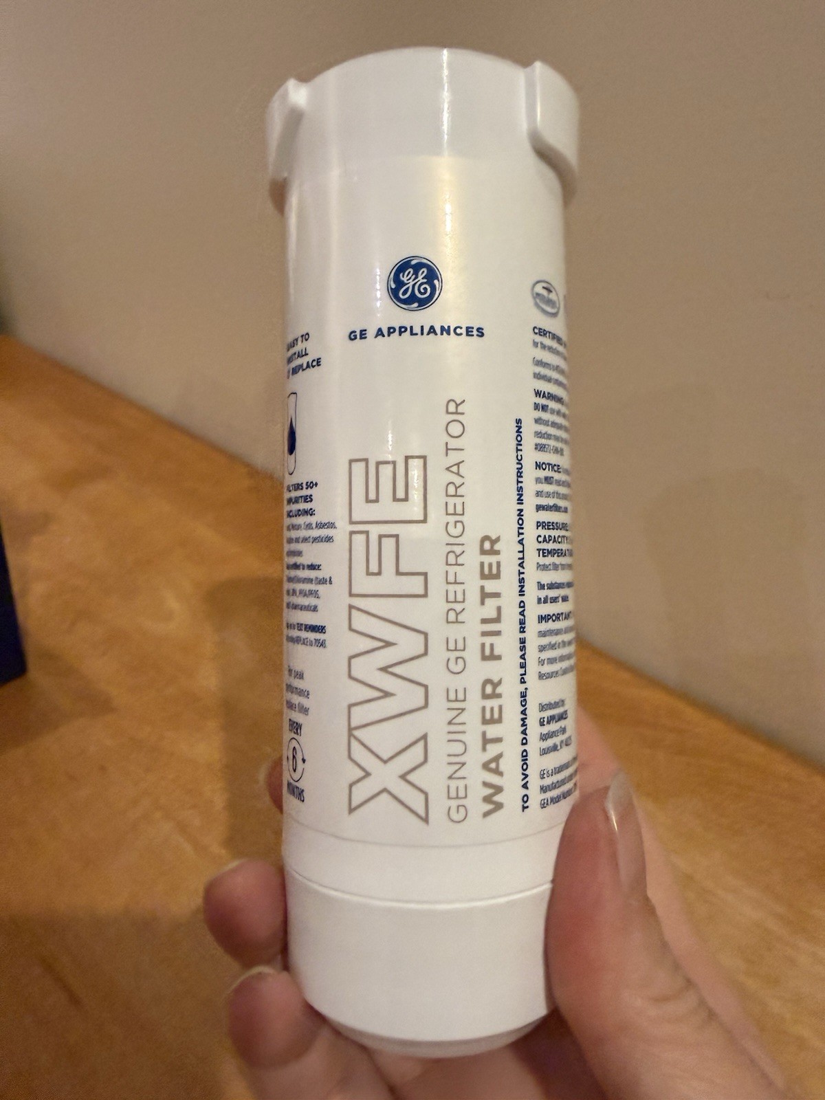 GE XWFE Refrigerator Water Filter NIB