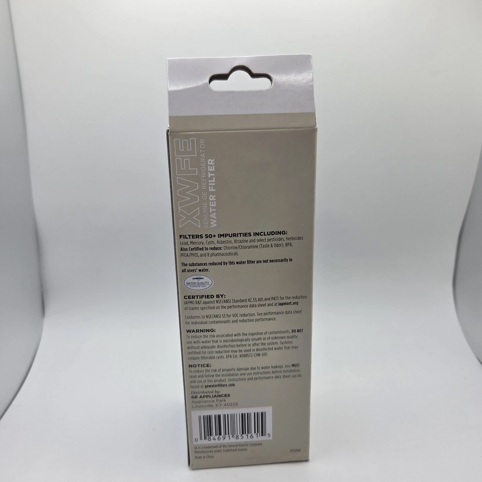 (3 Pack) Genuine GE XWFE Refrigerator Water Filter OEM Replacement XWF WITH CHIP