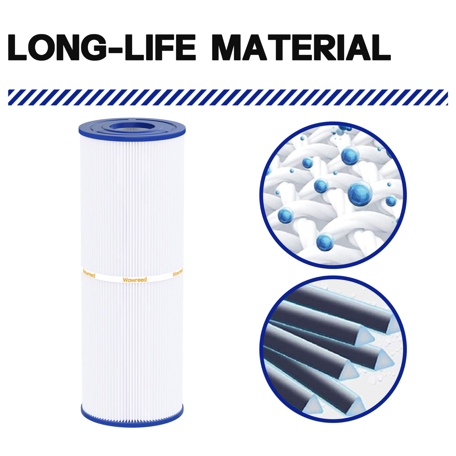 Spa Filter Replacement for C4326, FC2375, PRB25IN, 2 Pack, 5×13 Inches