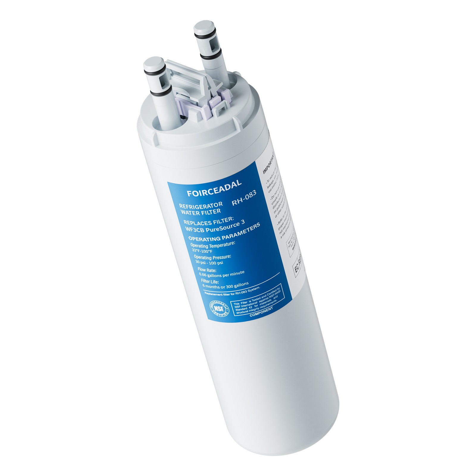 FOR Frigidaire WF3CB Refrigerator PureSource Ultra 3 Water & Ice Filter