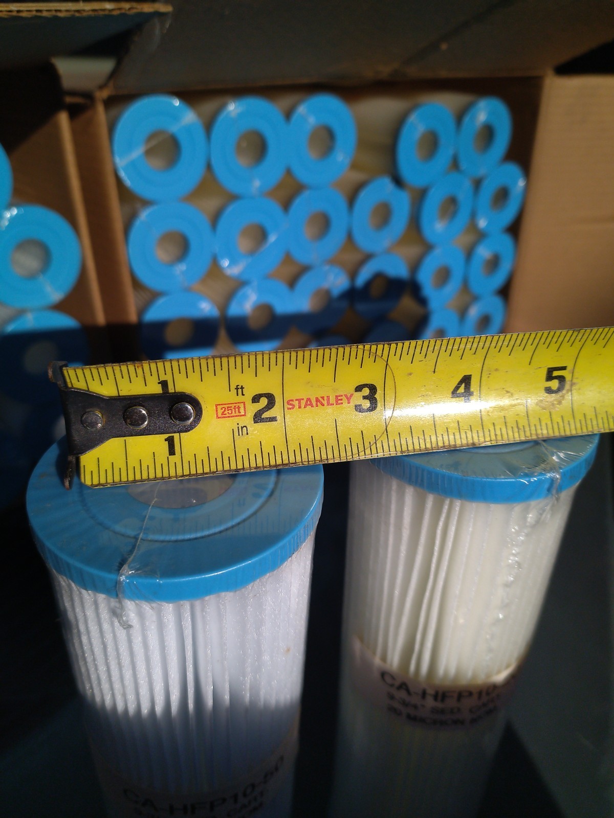 10″x2.5″ Whole House System Pleated Sediment Water Filter . 50 Micron