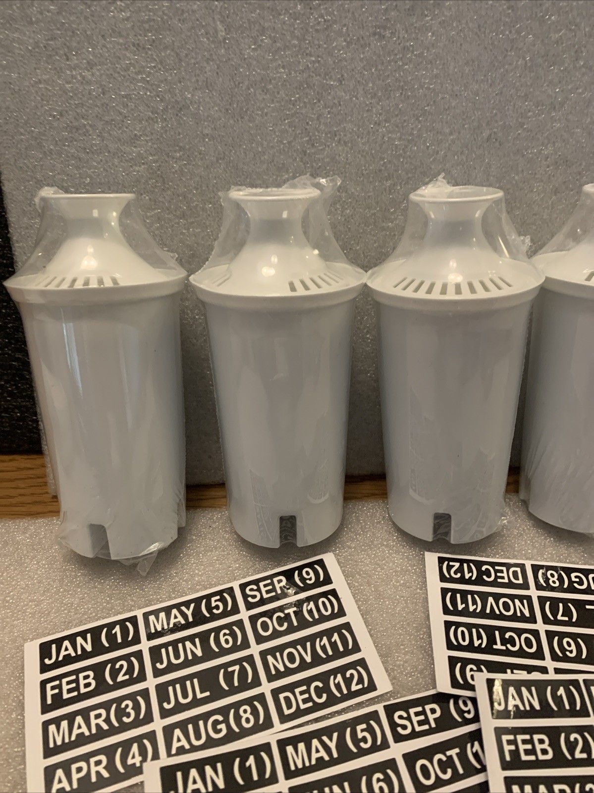 6 Pcs Water Filter Lasting 6 Months-Efficient Long-Life For Brita
