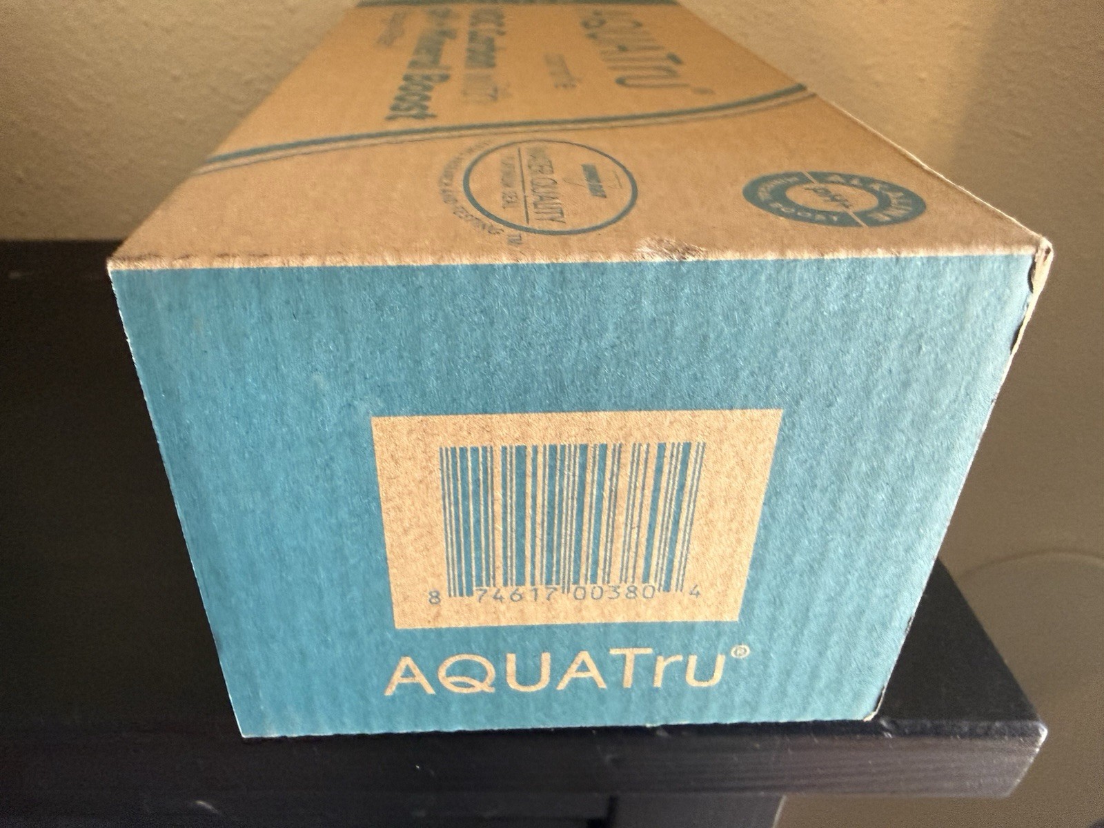 AquaTru Carafe Stage 4 Water Filter VOC Carbon w/pH+ Mineral Boost New Open Box