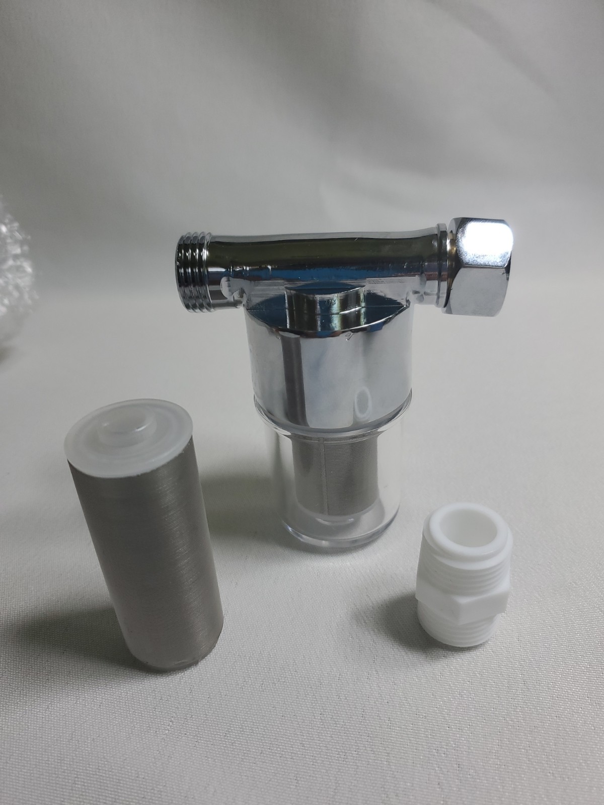 Stainless Steel Sediment Filter for Water Heater Reusable 1/2 3/4 Inch Screens