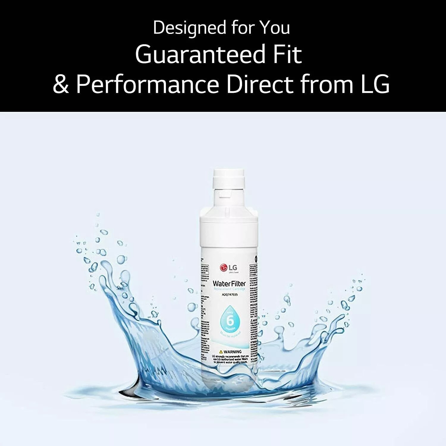 4Pack Replacement Fridge Refrigerator Ice Water Filter LG LT1000P ADQ747935