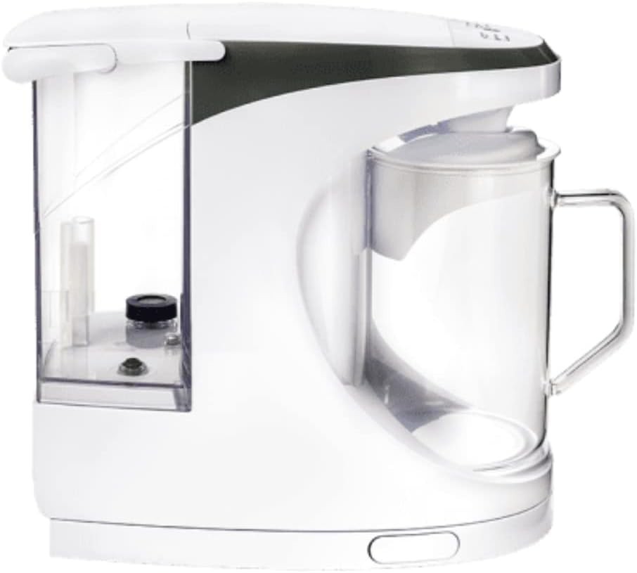 Carafe Countertop Sliding Tray Space Saver for Purifiers Easy Use White