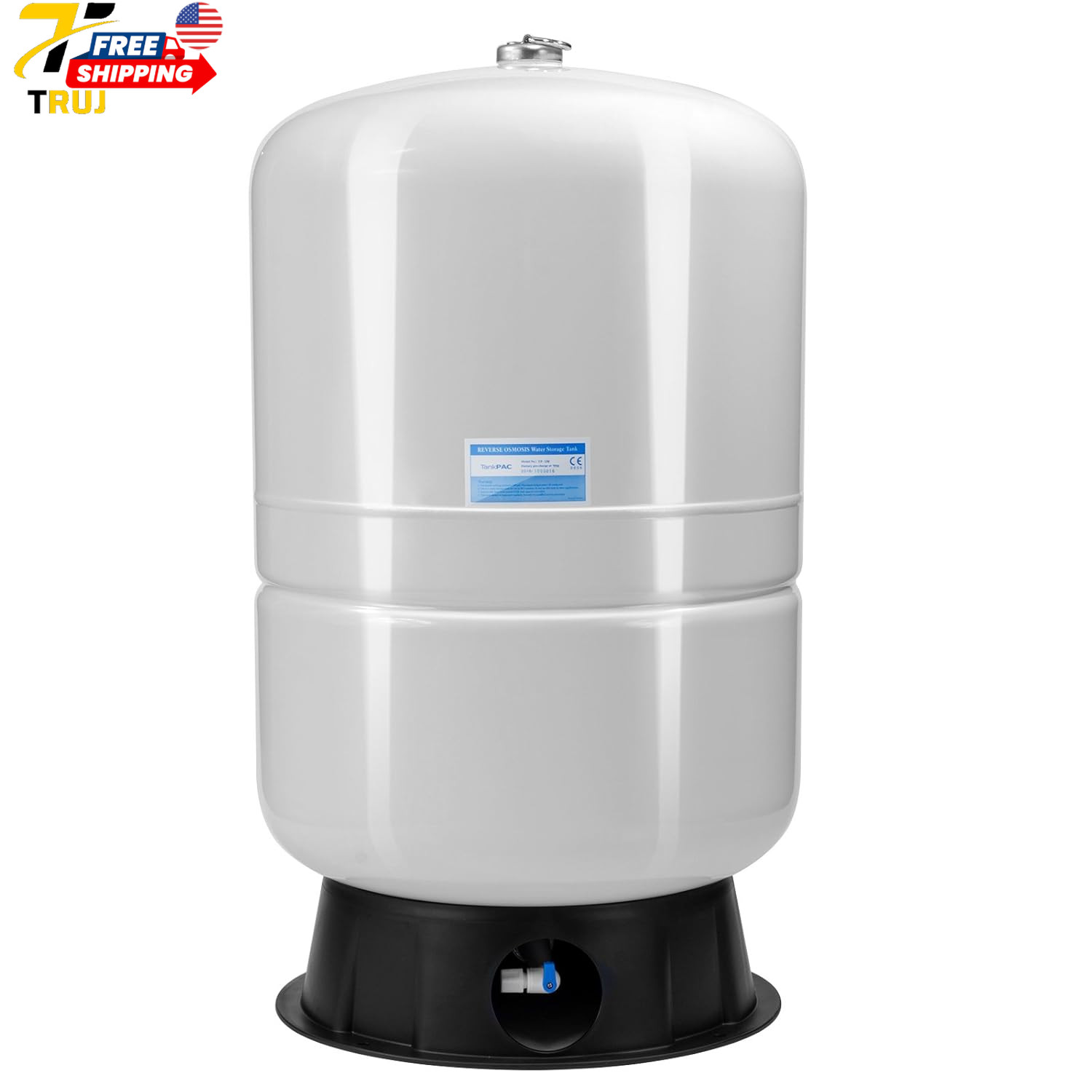 40 Gallon Pre-Pressurized RO Water Storage Tank for Reverse Osmosis Systems T40M