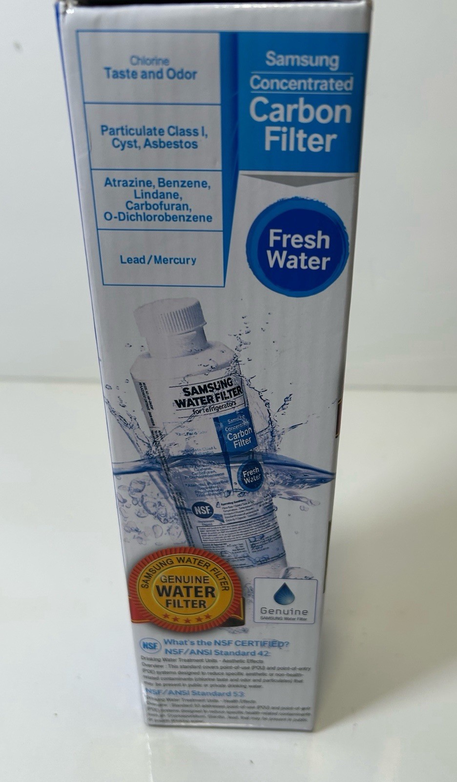 Samsung DA29-00020B HAF-CIN/EXP Refrigerator Ice Water Filters NSF