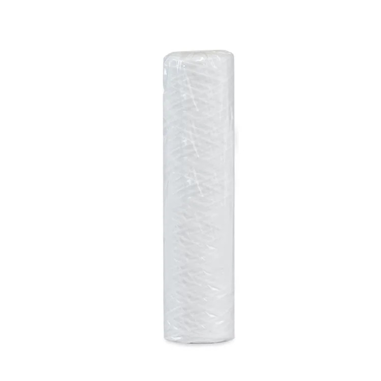 SWT 4.5 by 10in Polypropylene String Wound 10 Micron Sediment Filter Cartridge