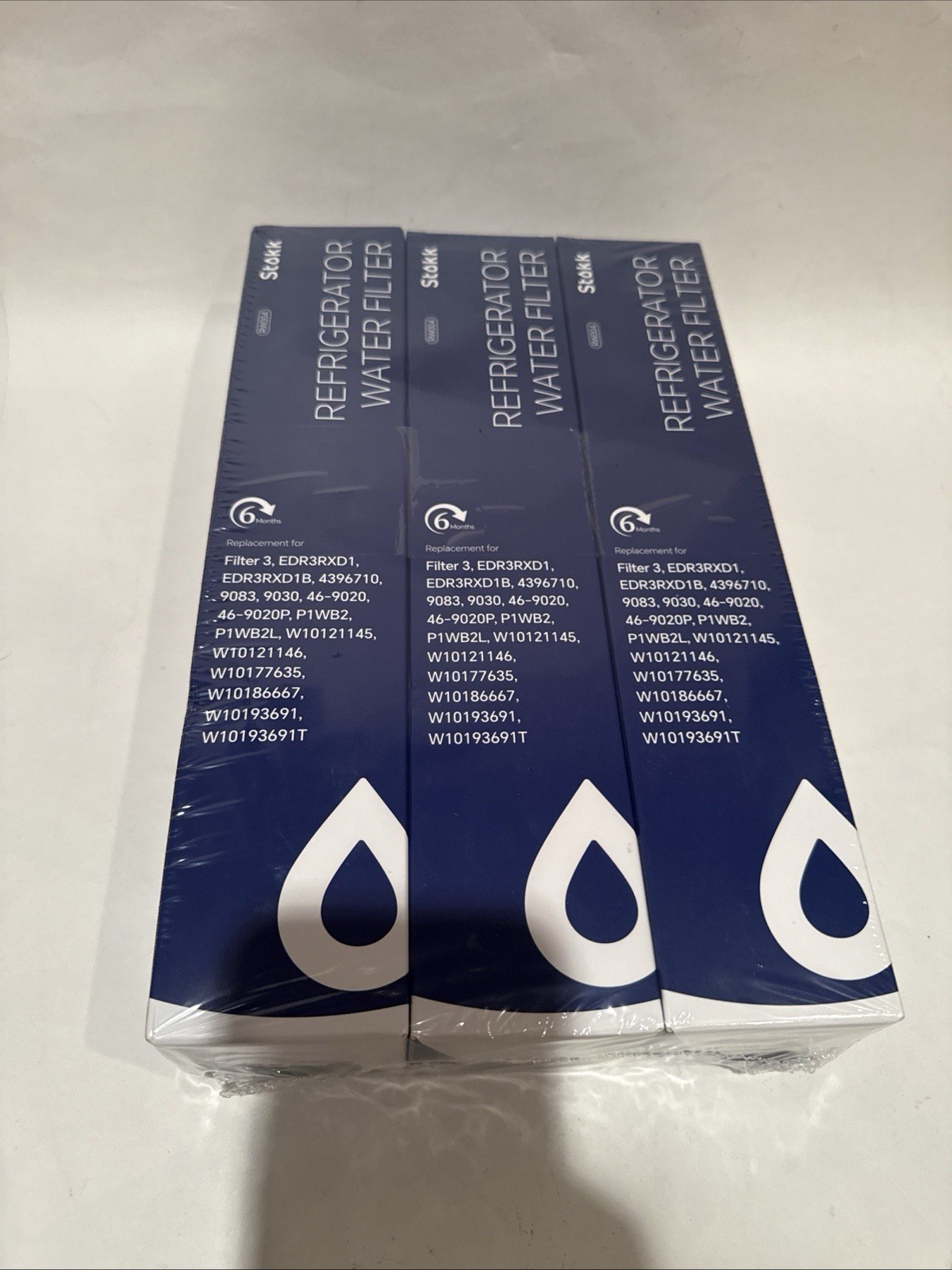 3 Stokk H20 Replacement Filters For 469020 4396710 Filter 3 EDR3RXD1 New