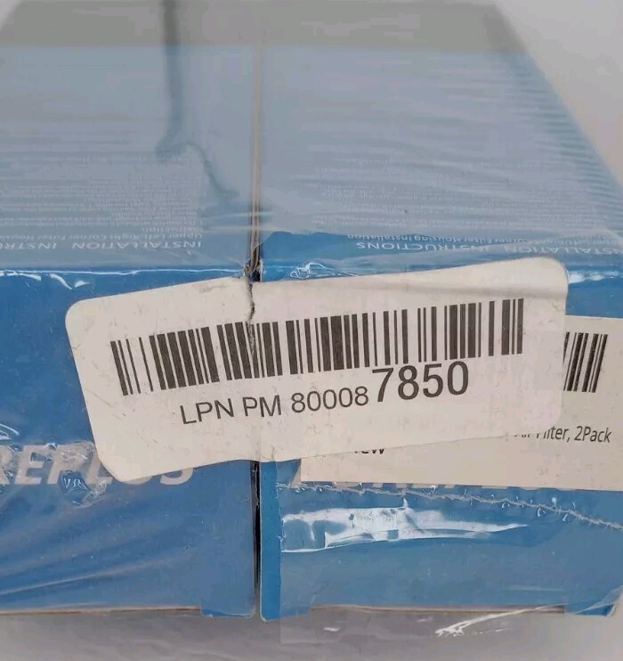 Pure Plus Refrigerator Water Filter PP-LT1000P 2 Pack NEW See Description