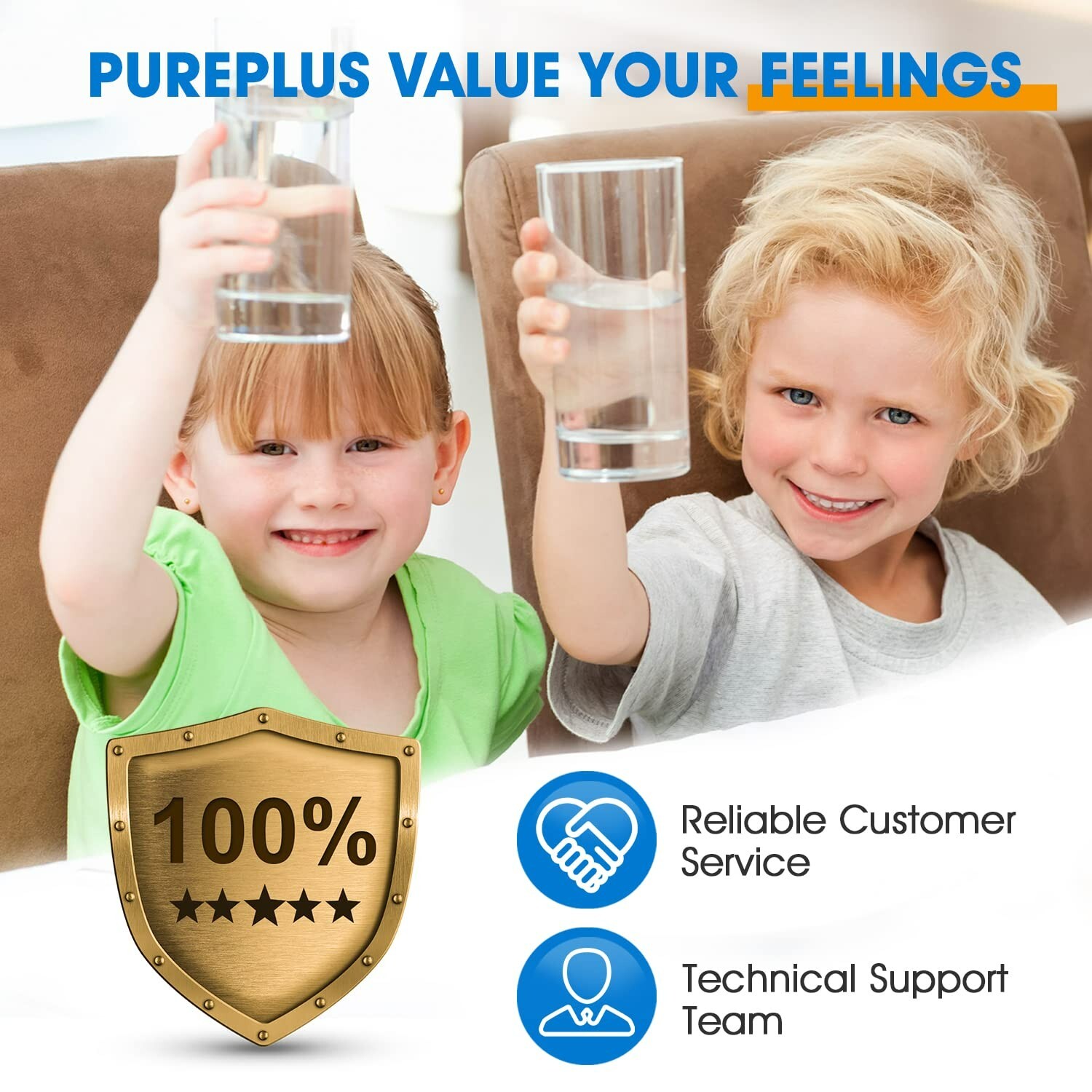 3 PACK PUREPLUS Fits Samsung DA29-00020B HAF-CIN/EXP Compatible Water Filter