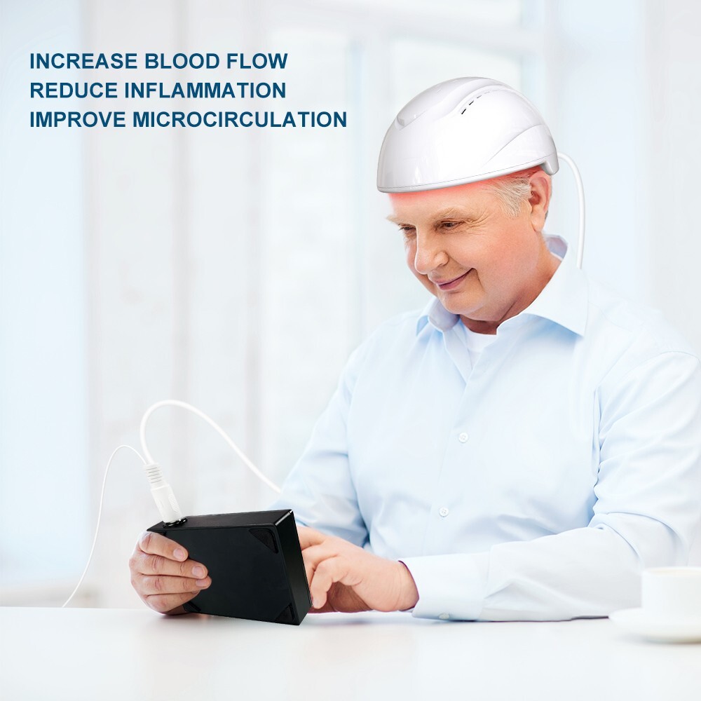 Medical Neuron Stimulation 810nm PBM Helmet Brain Disorder Rehabilitation