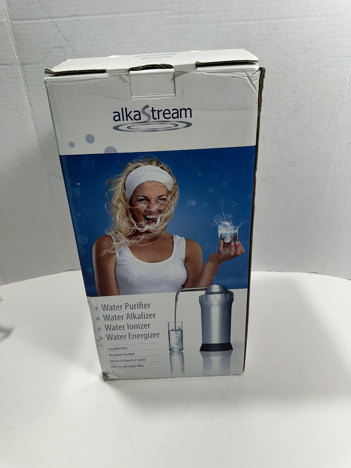 Alkastream Hard Water Filter Water Alkalizer Ionizer Black Silver See Pictures