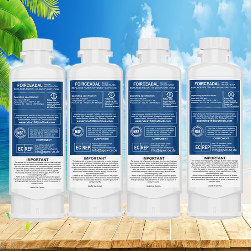 For SamSung REFRIGERATOR Water Filter DA97-17376B DA97-08006C HAF-QIN/EXP 1-4PCS