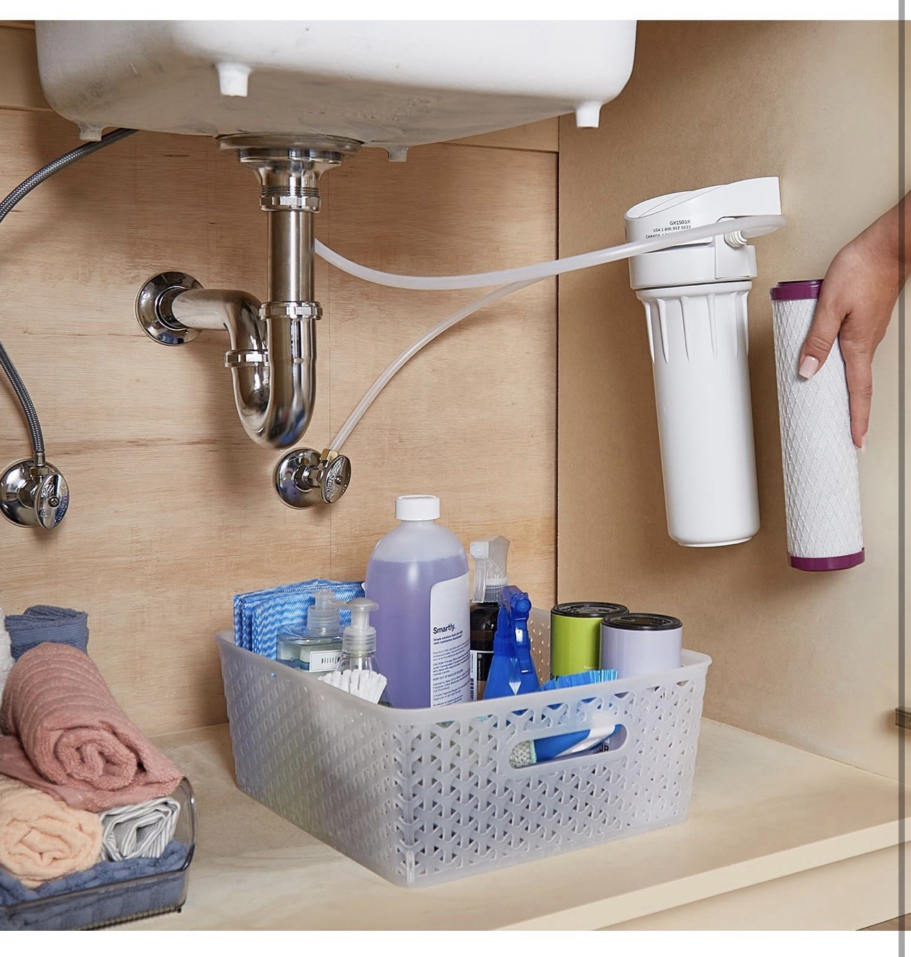 GE Basic Single Stage Drinking Water Filter for GX1S01R Under Sink System💧