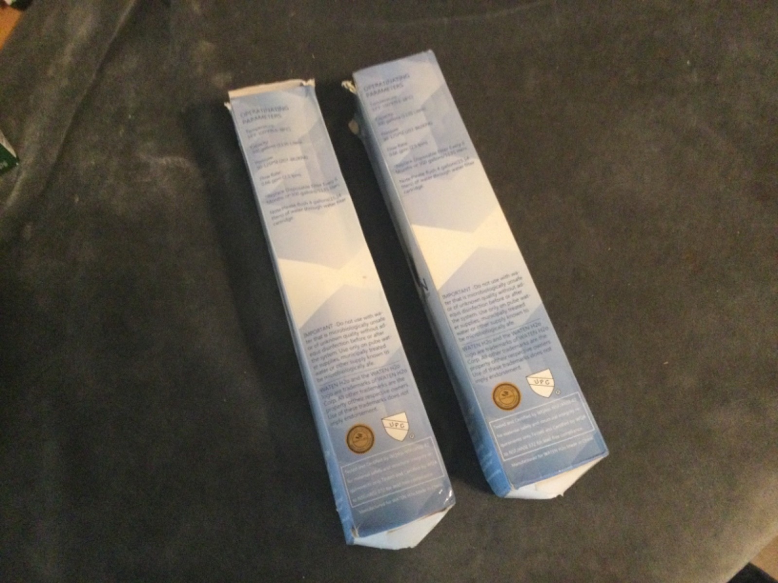 (2)WATEN H20 WATER REPLACEMENT FILTER #4396841*,#43968710,Filter 3,EDR3RXD1*FS!