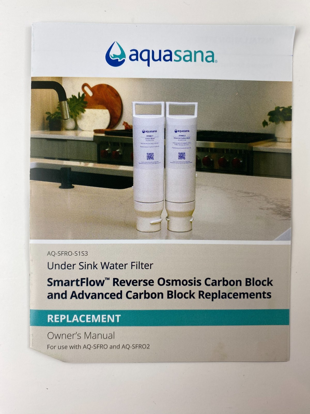 Aquasana Reverse Osmosis Smart Flow Water Filters Stages 1 &3