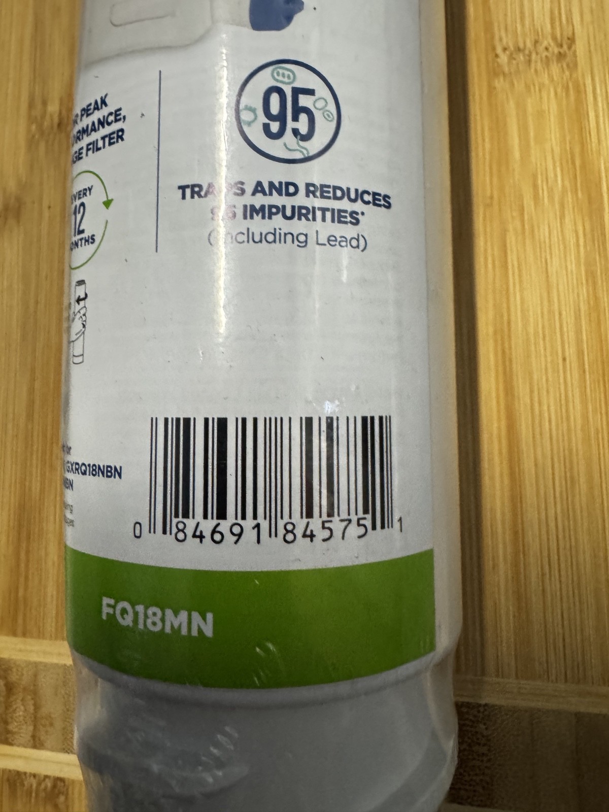 GE FQ18MN Water Filter For Aqua Optima Evolve – White