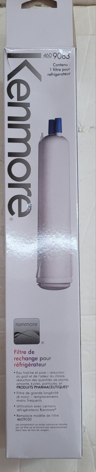 3 Pack KENMORE Genuine 4609083 46-9083 Replacement Refrigerator Water Filters