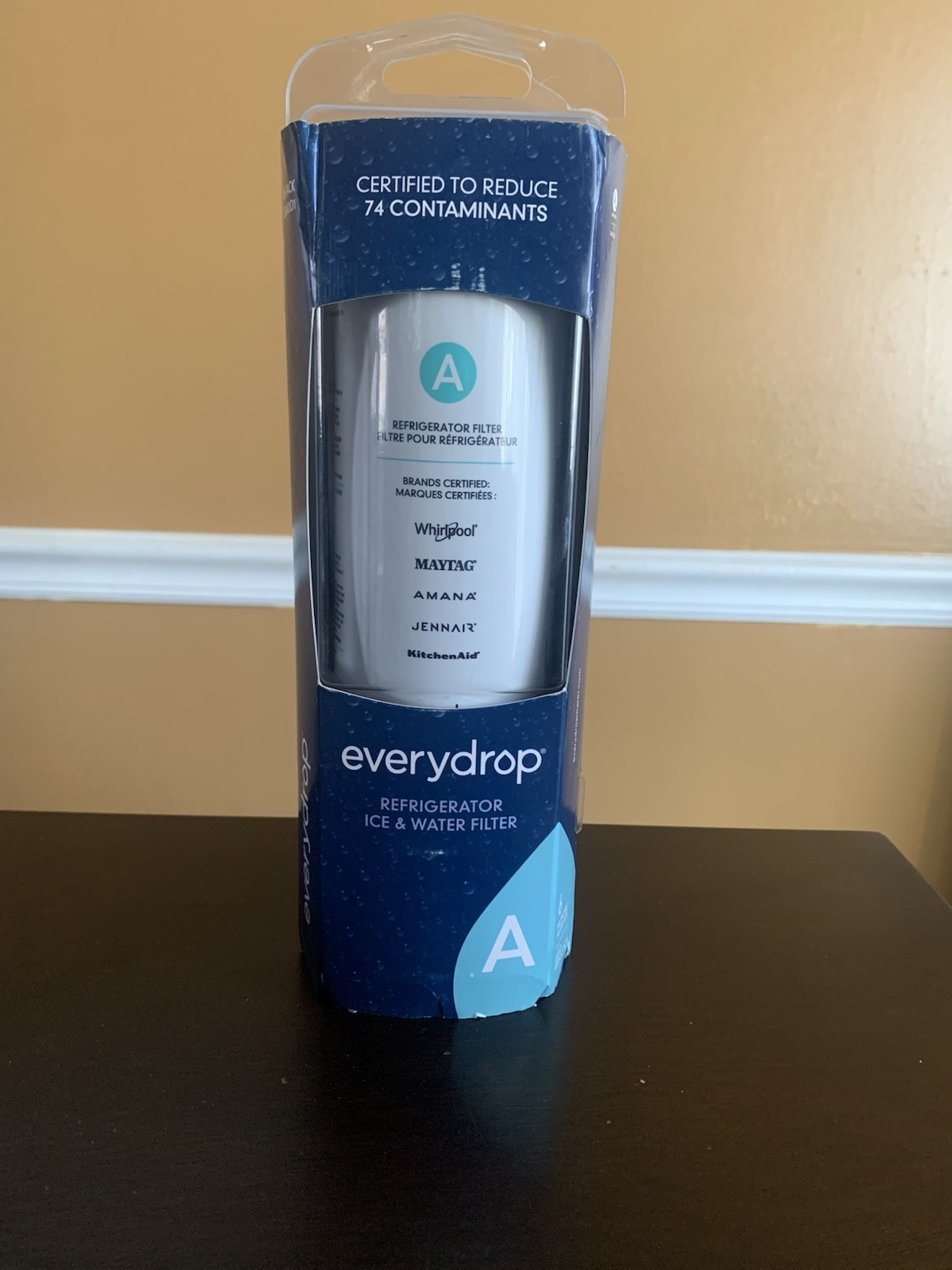 Everydrop Whirlpool A EDRARXD1 Ice & Water Single Filter, Whirlpool Maytag Amana