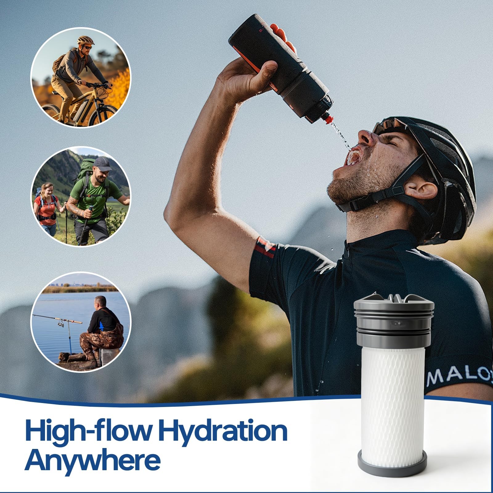 Water Filter Cartridge for Katadyn Hiker Water Filter Systems – 200 Gallons C…