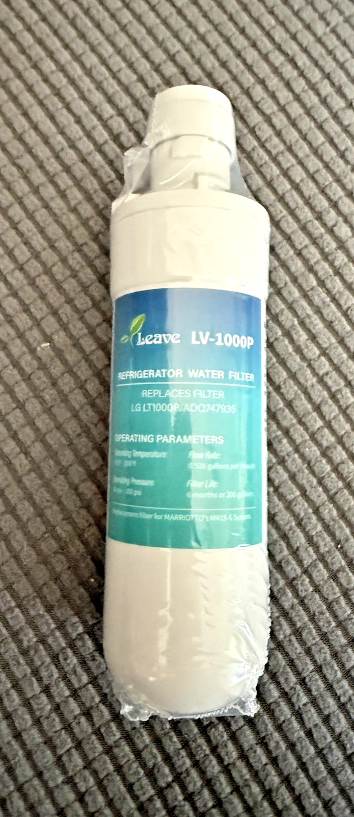 Water Filter Replacement for LG LT1000P ADQ747935