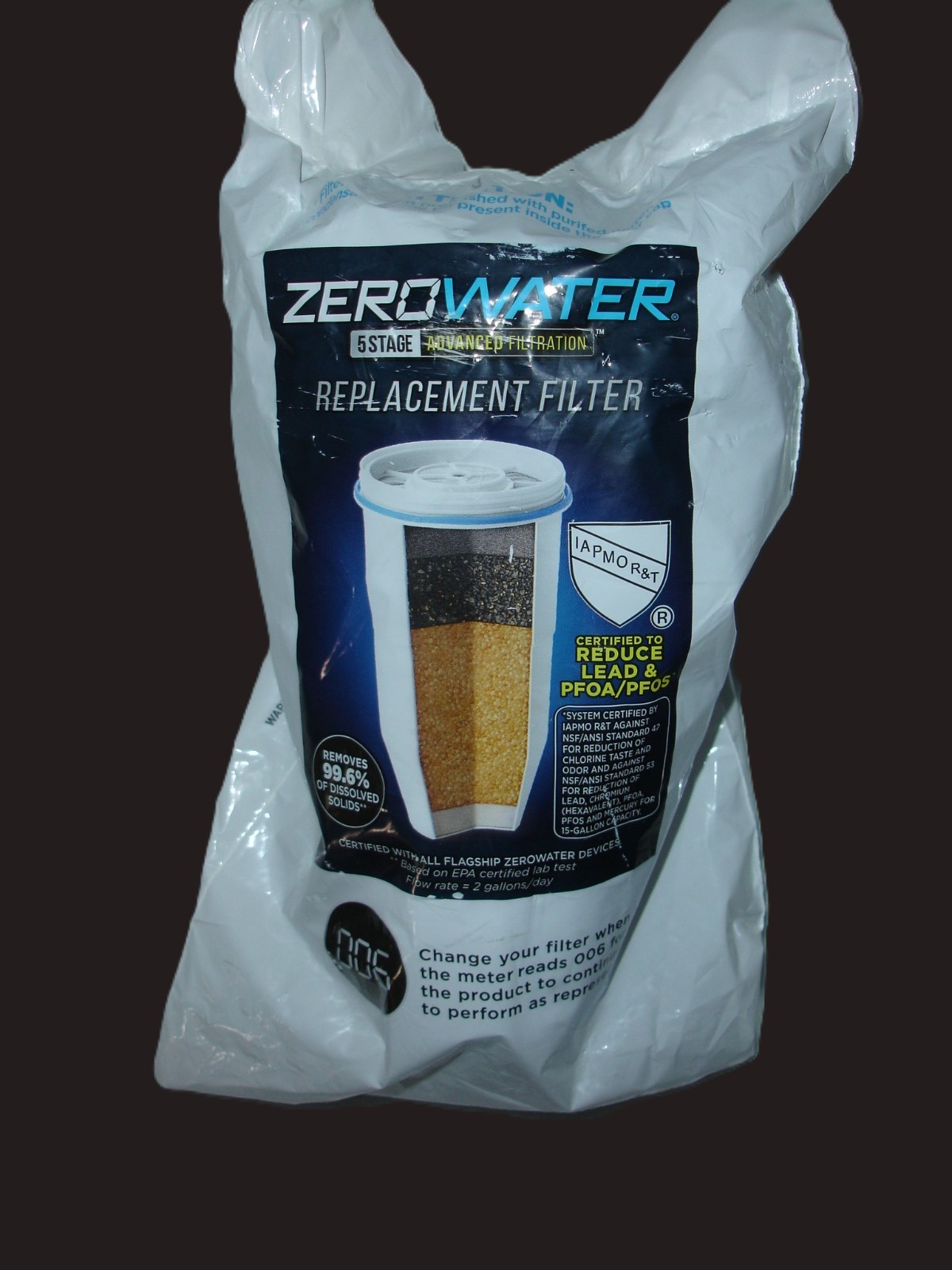 Zero Water 5 Stage Filtration Water Filter New without Box