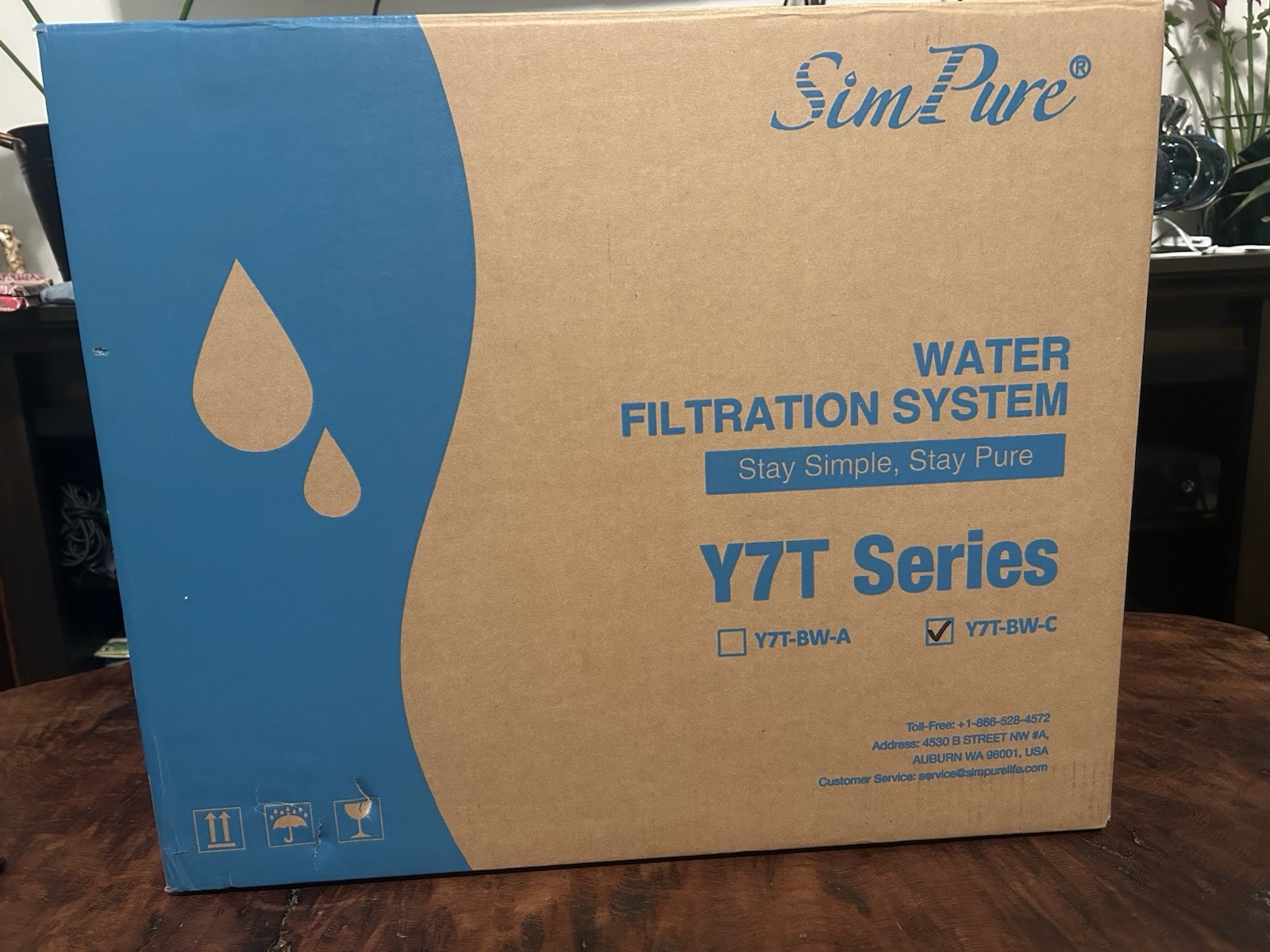 SimPure Water Filtration System – Y7T Series Water Filter NEW In Box