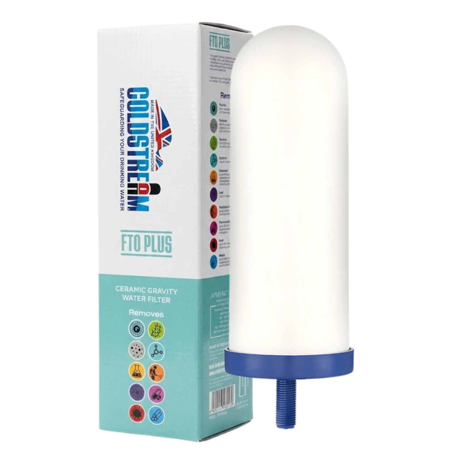 Coldstream FTO Cartridge – Ceramic Gravity Filter For Stainless Steel Systems