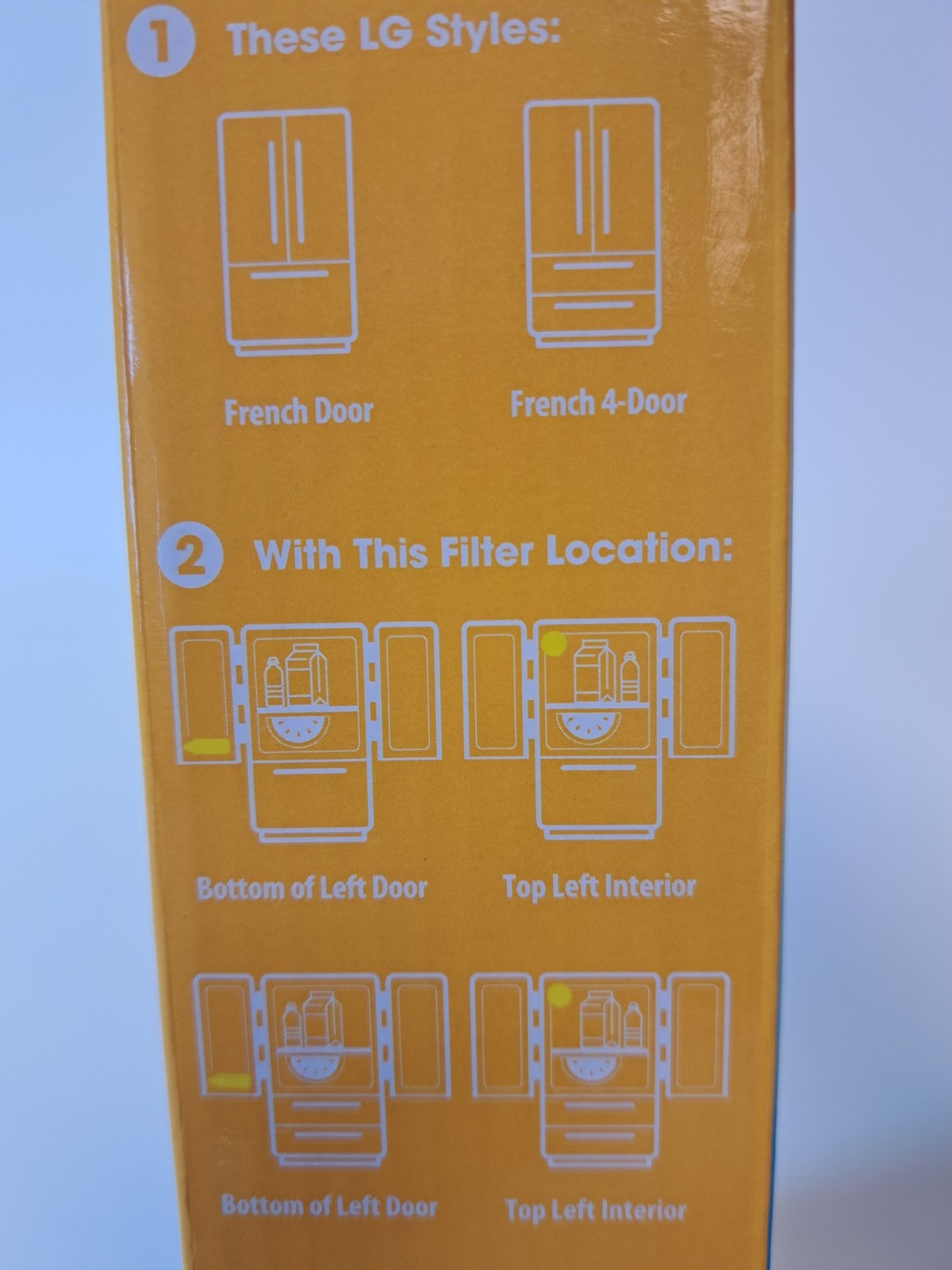 LG Refrigerator Filter 200gallons LG Replaces LT1000P LT1000PC LT1000PCS GVF044