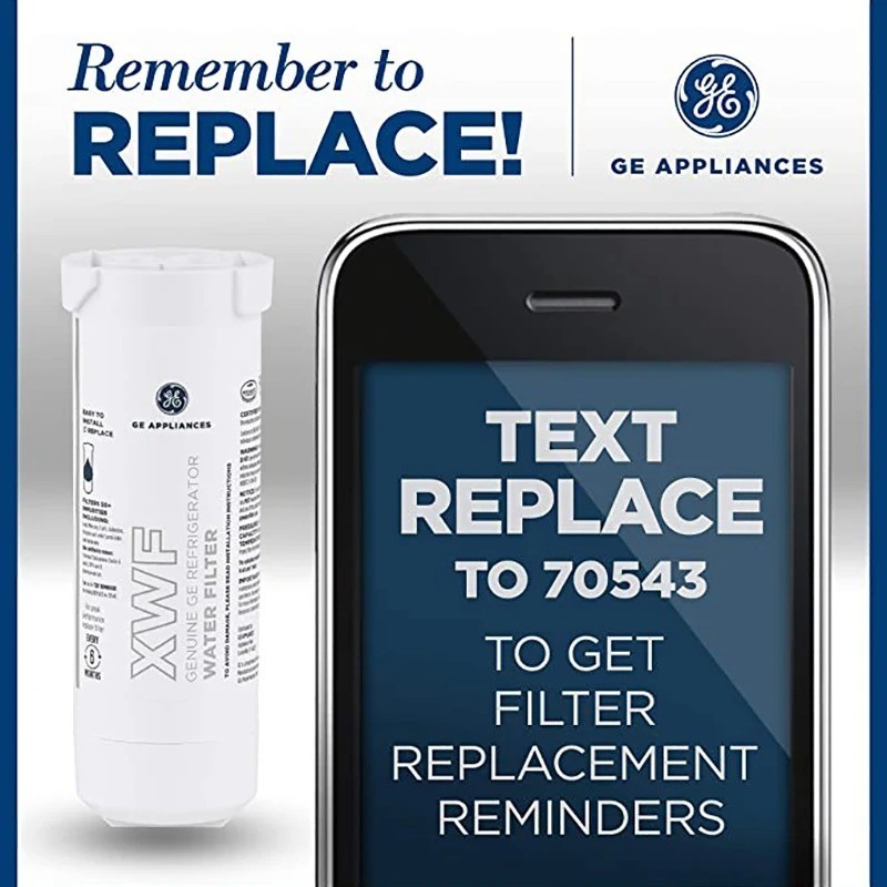 1-6 Pack GE XWFE Replacment Refrigerator Water Filter Without Chip, New in box