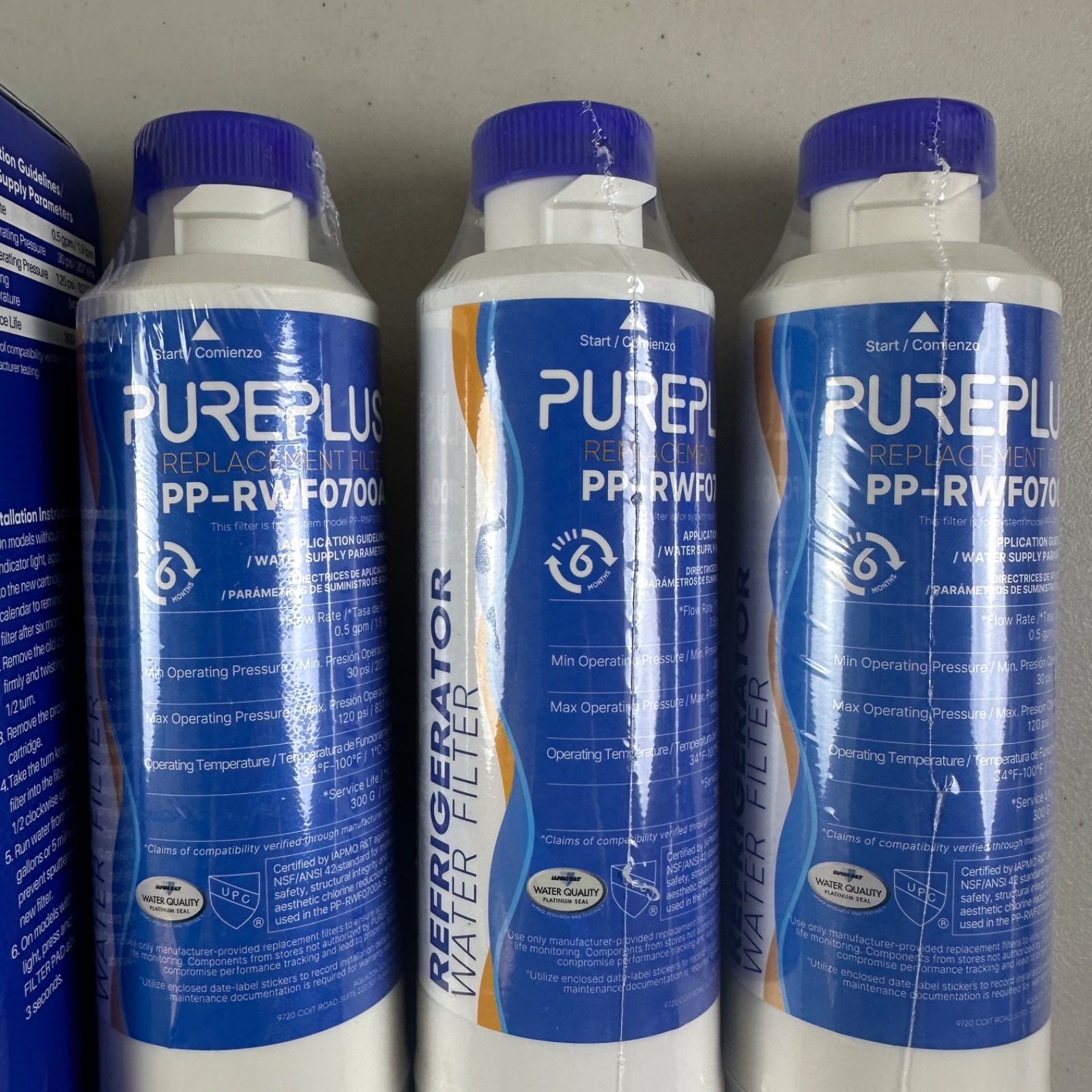 3 PACK PUREPLUS Fits Samsung DA29-00020B HAF-CIN/EXP PP-RWF0700A