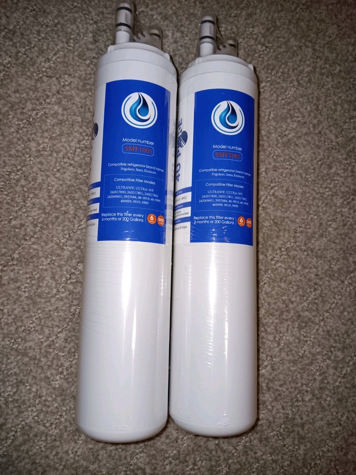 4U Pure Compatible Refrigerator Water Filter SMF 1005 / 200 Gallons / Sealed