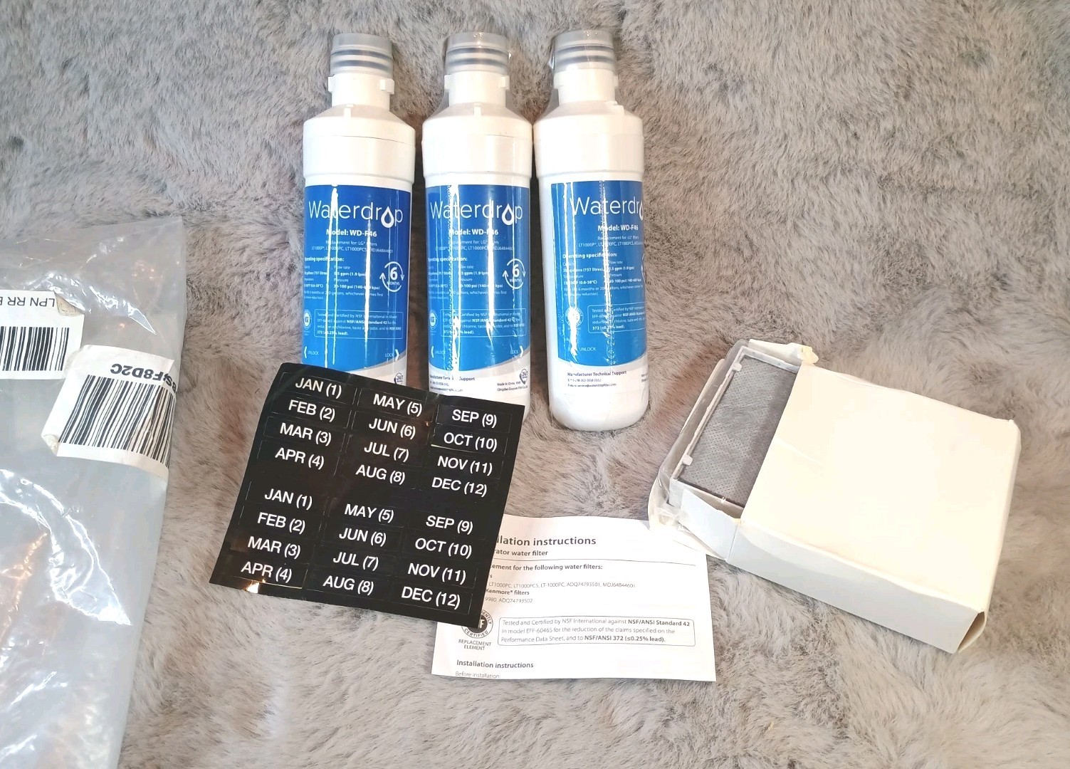 waterdrop replacement filter Model: WD-F46