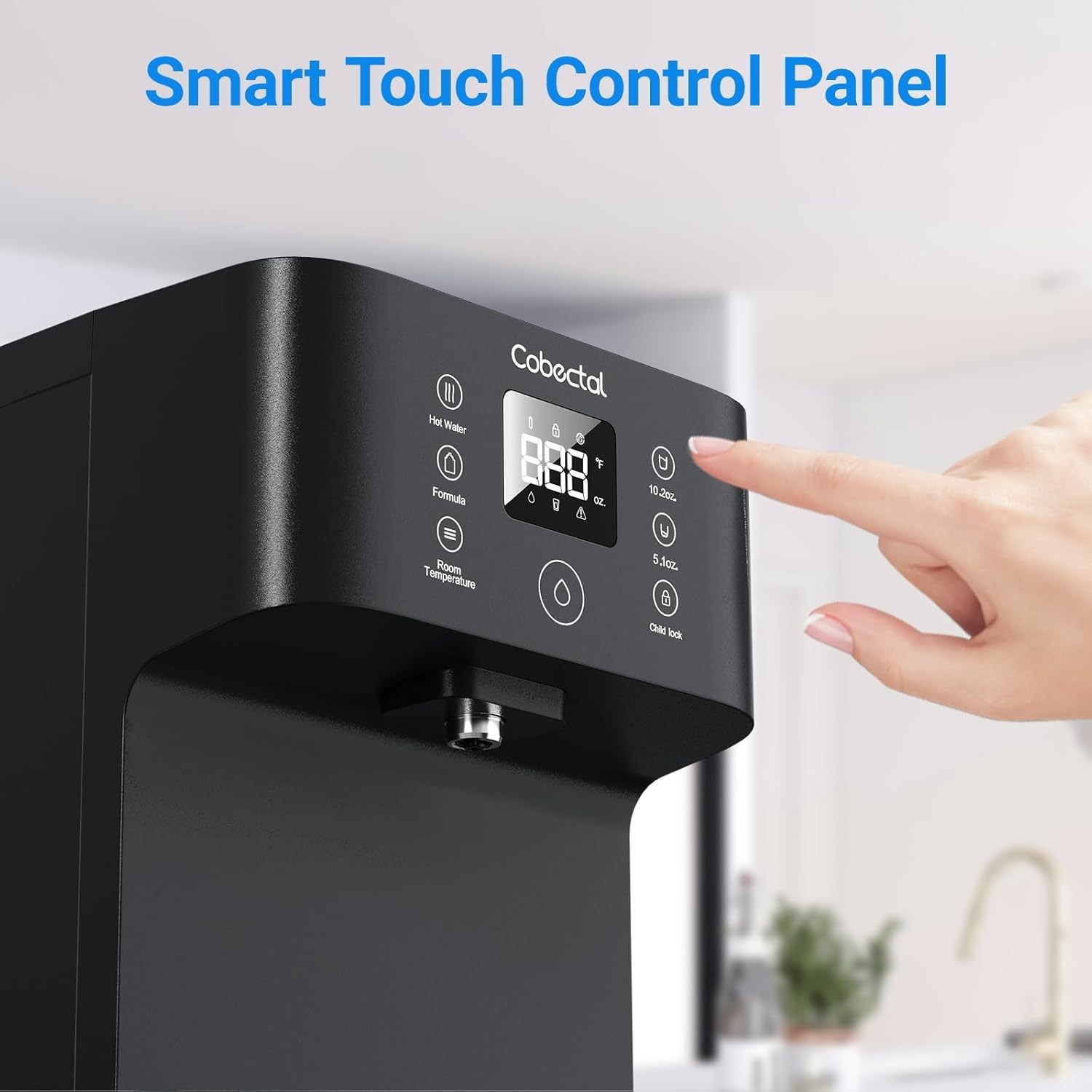 Countertop Reverse Osmosis Water Filter System, 8 Stage RO Water Purifier, 4:…