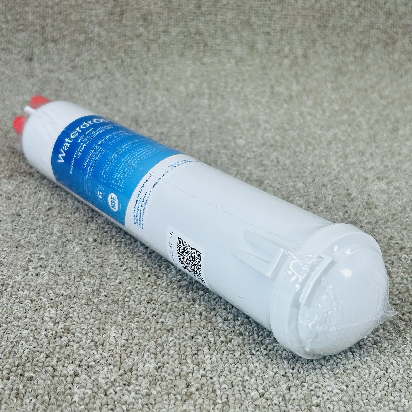 WaterDrop Model WD-F08 Replacement Refrigerator Water Filter New Sealed