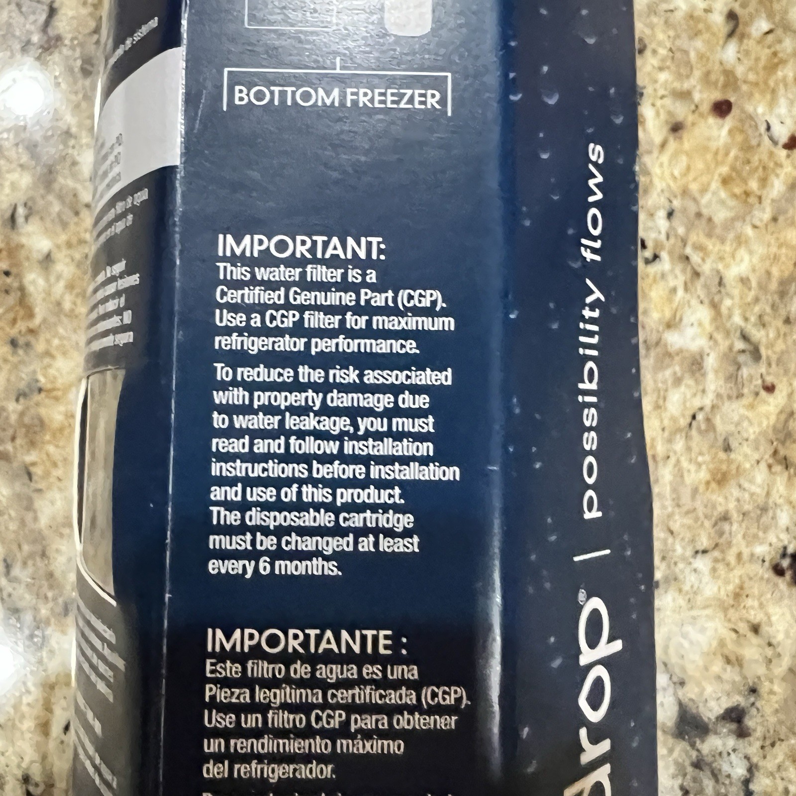 EveryDrop #2 Refrigerator Ice Water Filter