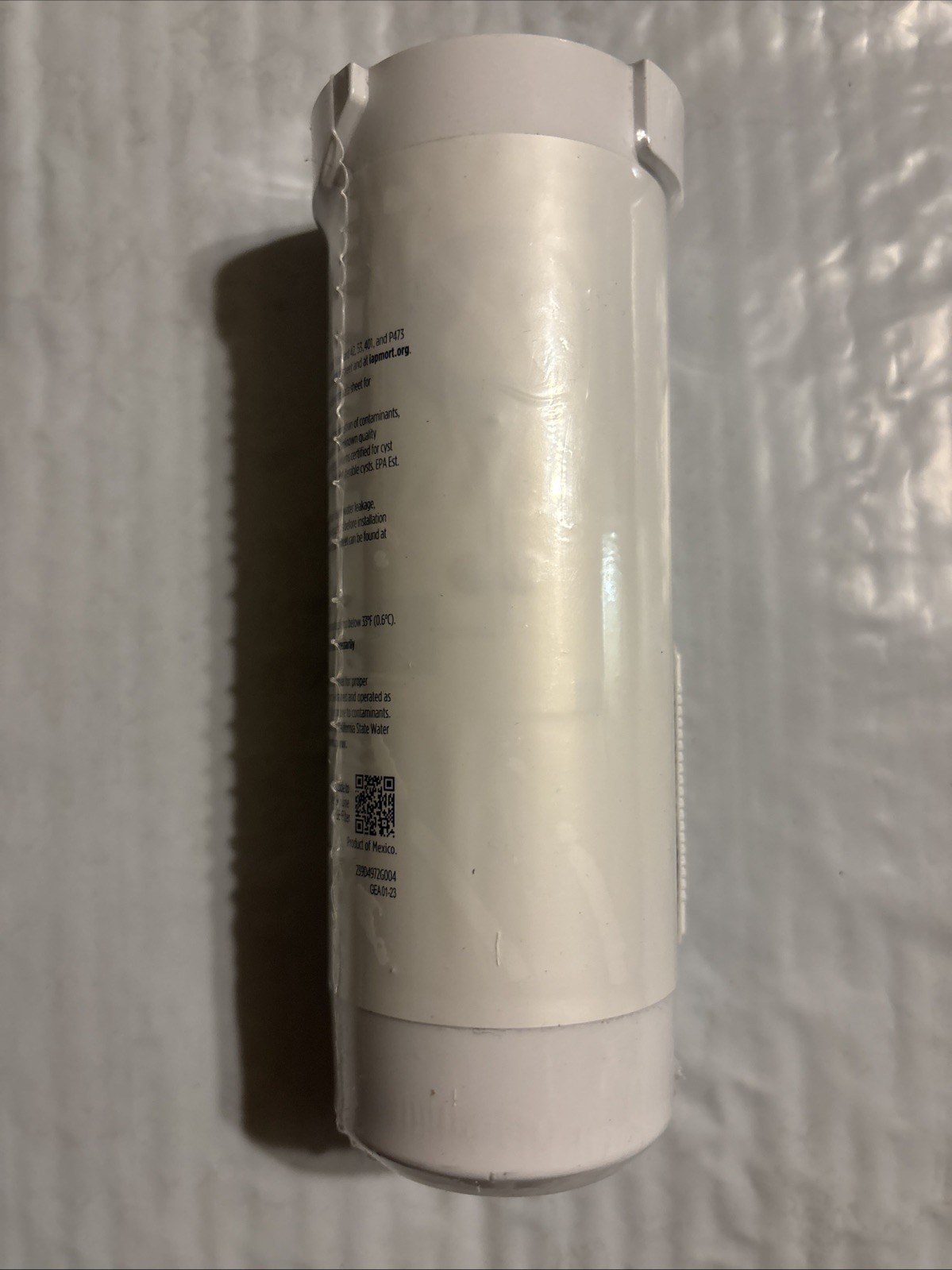 Genuine GE XWFE Filter WITH CHIP/ SEALED (Serial # on filter) PIC 10/11 CHIP