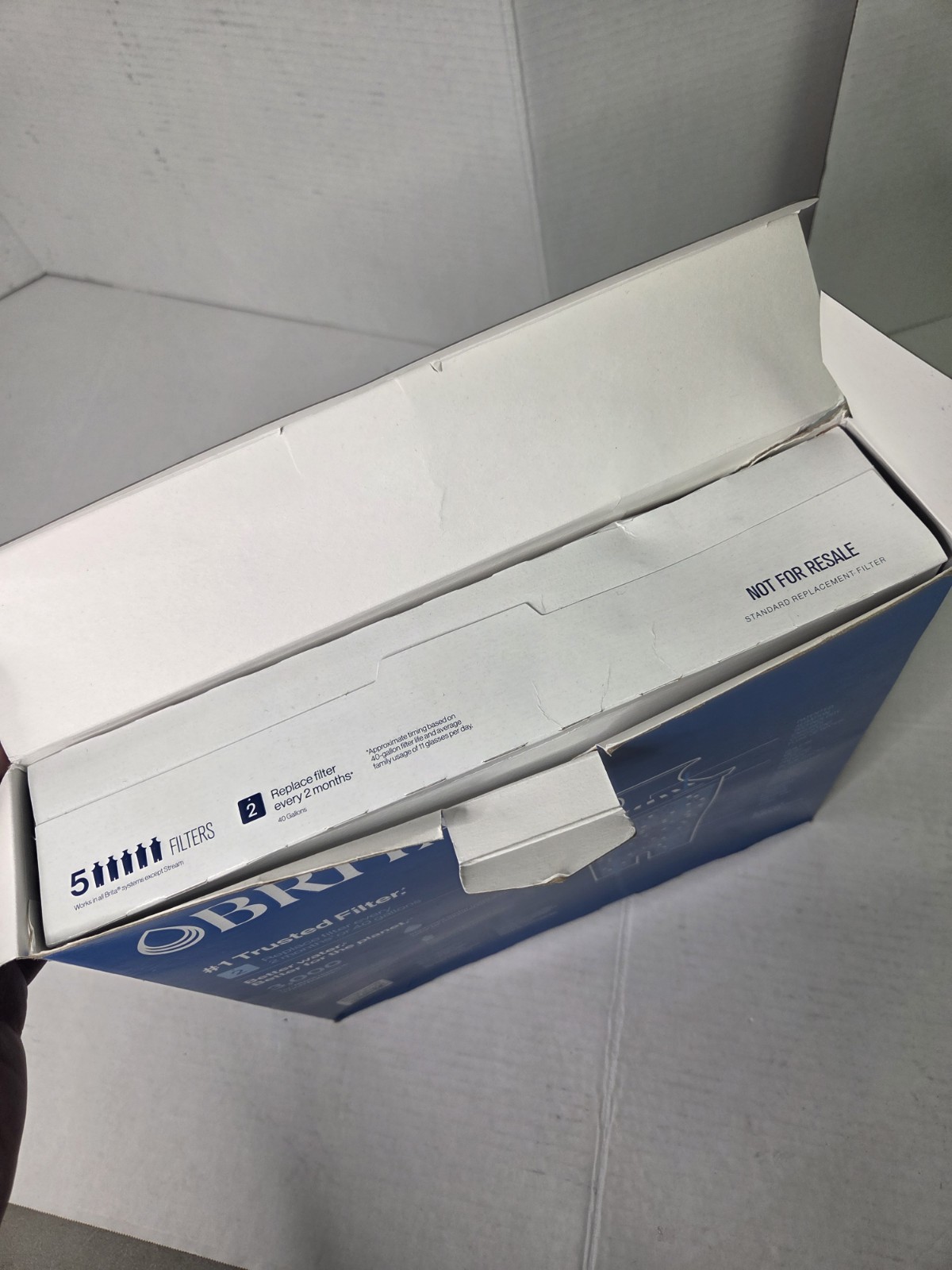 Brita Pitcher Replacement Filters – 10 Pack Brand New – 1 Open Box – All Sealed