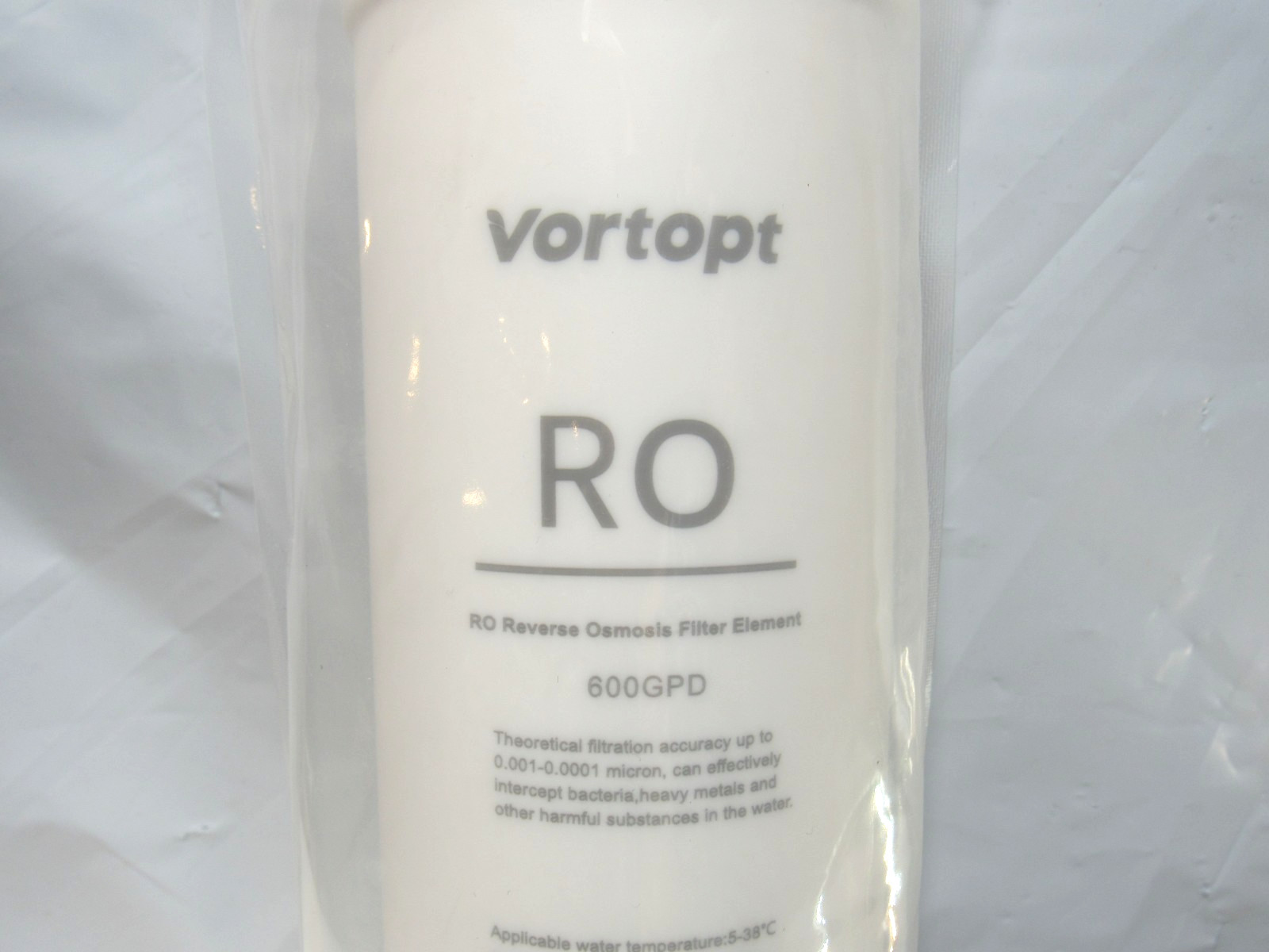 Vortopt RO 600 GPD Water Filter 24-36 Mths Reverse Osmosis Filter System G21J